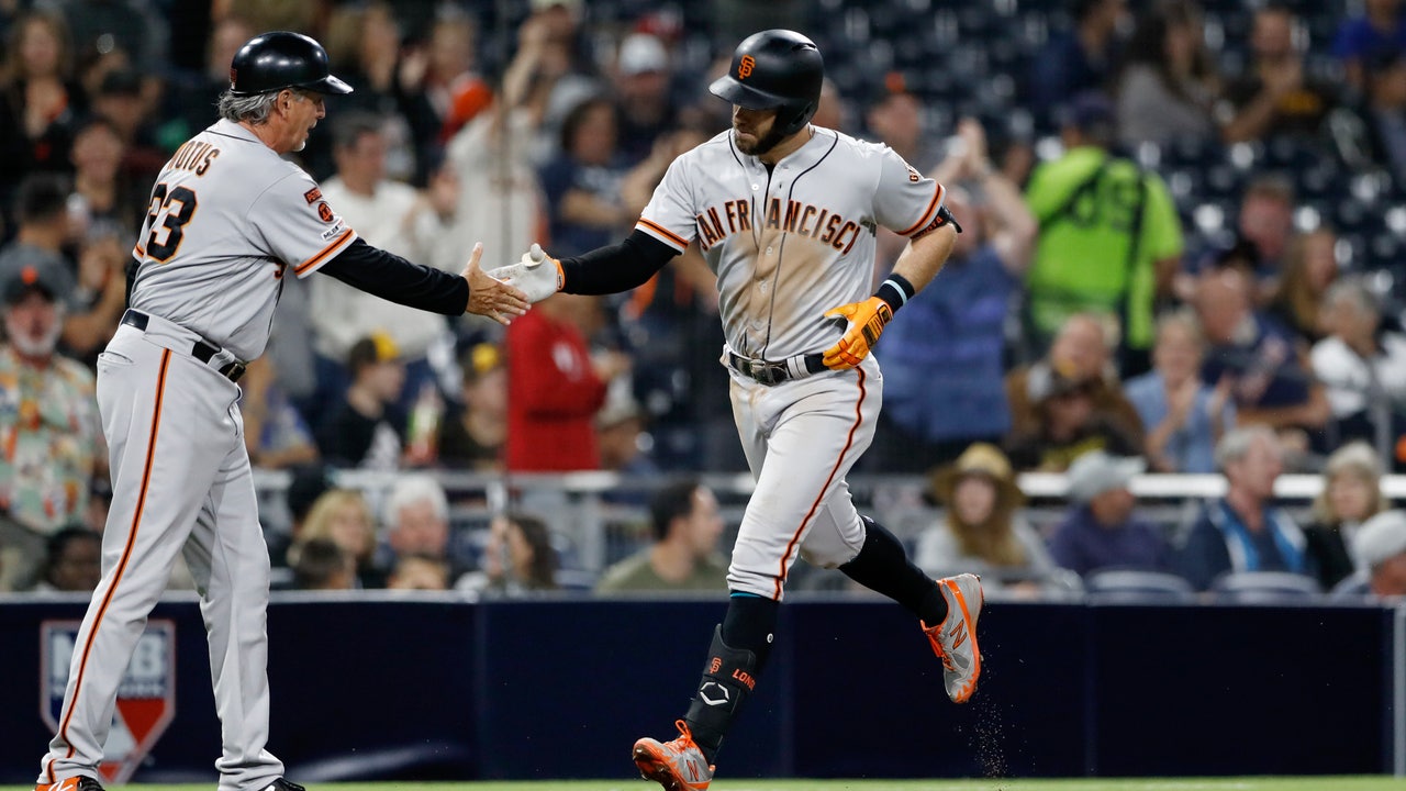 Longoria's 2 homers, 5 RBIs help Giants to 10-4 win vs Pads